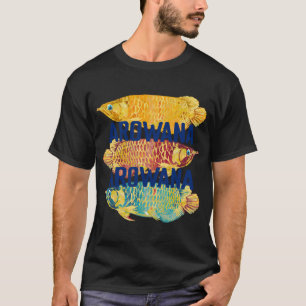 Kraftvoller Asiatischer Arowana-Fisch T-Shirt
