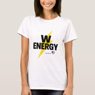 Kraftvoller Energie-Blitz Motivationsdesign T-Shirt