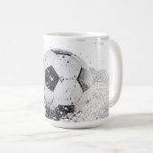 Kraftvoller Spritzer Kaffeetasse (VorderseiteRechts)