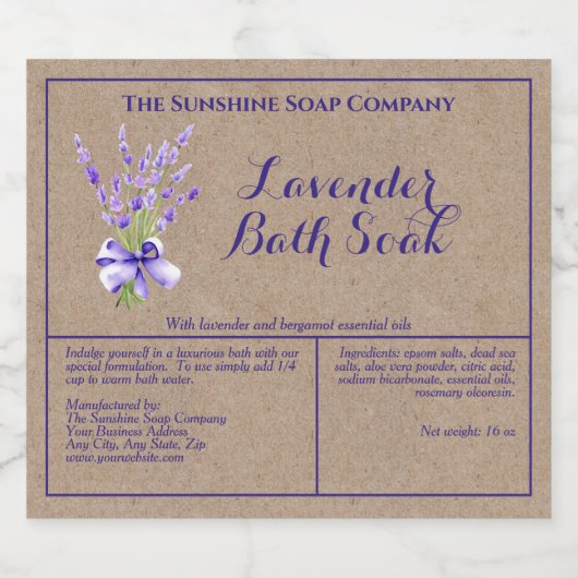 Kraftwaschfeste Badewanne, Umhüllungskappe Schaumweinetikett (Einzelnes Label)