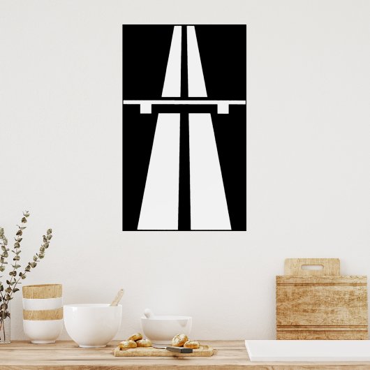 Kraftwerk - Autobahn Poster (Küche)