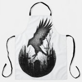 Krähe 25. Jahrestag Schürze (Vorderseite)