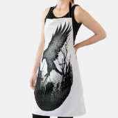 Krähe 25. Jahrestag Schürze (InSitu)