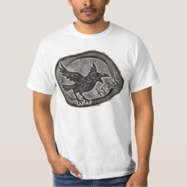 Krähe Crow Rabe ruft KRÄH! T-Shirt