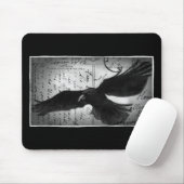 Krähe delux mousepad (Mit Mouse)