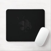 Krähe, F-Caw-F Lustiger Vogel Ästhetisch Casual Mousepad (Mit Mouse)