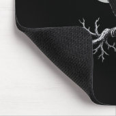 Krähe F-Caw-F Lustiger Vogel Cool Einzigartig Mousepad (Ecke)