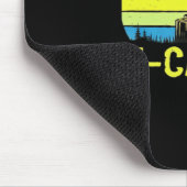 Krähe F-Caw-F Lustiger Vogel Klassisch Minimal Sau Mousepad (Ecke)