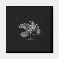 Krähe, F-Caw-F Lustiger Vogel Mond Gothic Erwachse