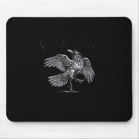 Krähe, F-Caw-F Lustiger Vogel Mond Gothic Erwachse