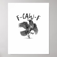 Krähe, F-Caw-F Lustiger Vogel