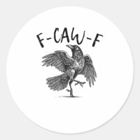 Krähe, F-Caw-F Lustiger Vogel