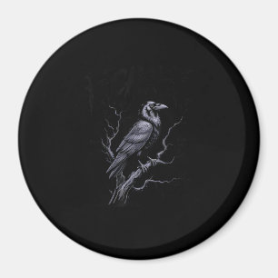 Krähe F-Caw-F Lustiger Vogel Sagt Humor Meme Magnet