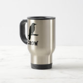 Krähe gehen Tasse (Vorderseite Links)