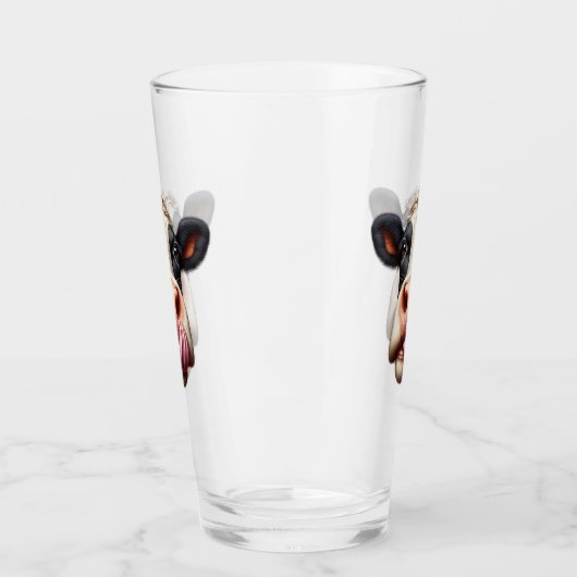 Krähe. Glas (Links)