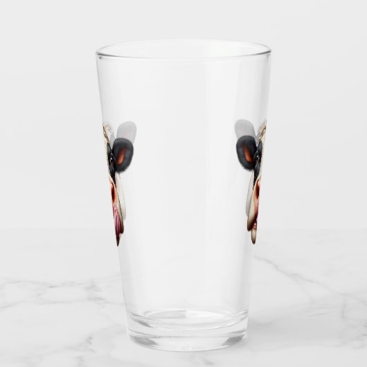 Krähe. Glas (Rechts)