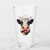 Krähe. Glas (Vorderseite)