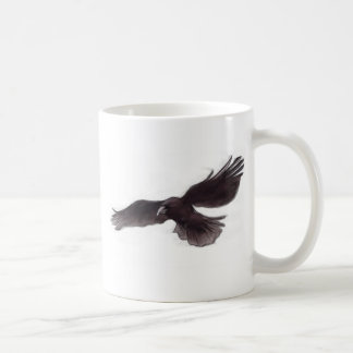 Krähe Kaffeetasse