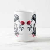 Krähe Kaffeetasse (Mittel)