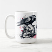 Krähe Kaffeetasse (Links)