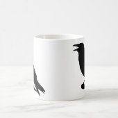 Krähe Kaffeetasse (Mittel)
