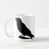 Krähe Kaffeetasse (Links)
