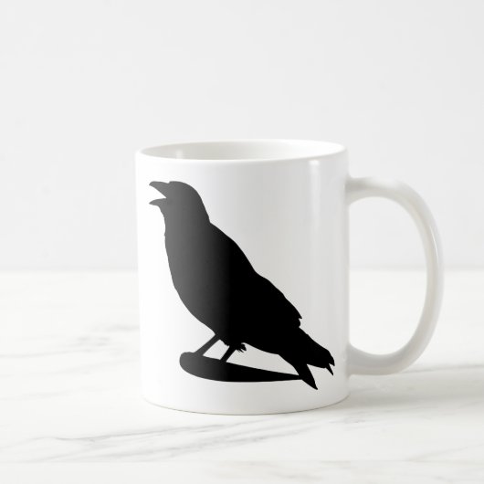 Krähe Kaffeetasse (Rechts)