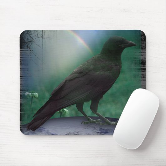 KRÄHE KENNEN ERDE MOUSEPAD (Mit Mouse)