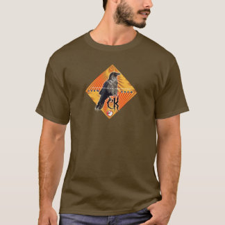 KRÄHE KENNEN PYRAMIDE T-Shirt