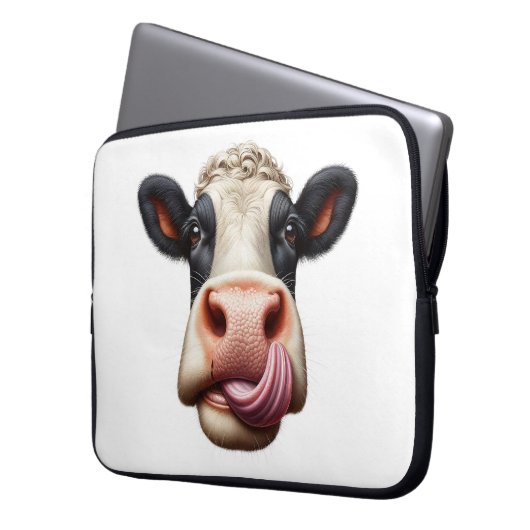 Krähe. Laptopschutzhülle (Vorderseite Links)