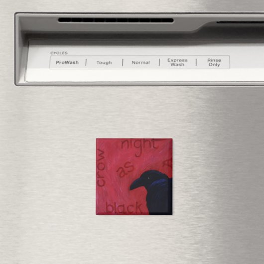 Krähe Magnet (In Situ (Geschirrspüler))