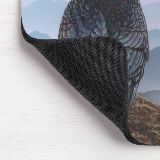 Krähe Mousepad (Ecke)