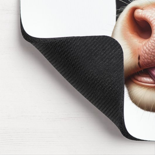 Krähe. Mousepad (Ecke)