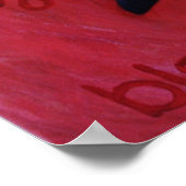 Krähe Poster (Ecke)