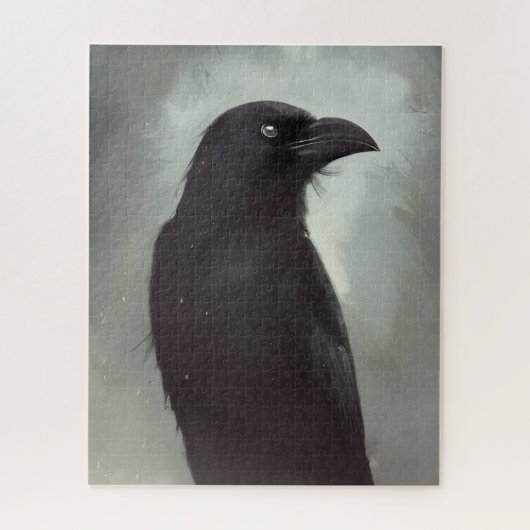 Krähe Puzzle (Vertikal)