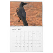 Krähe Rabe 2027 Kalender (Jan 2027)