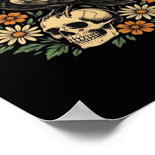 Krähe Rabe F-Caw-F Cool Einzigartig Poster (Ecke)