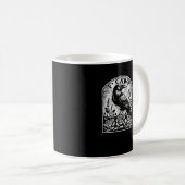Krähe Rabe F CAW F Kaffeetasse (VorderseiteRechts)