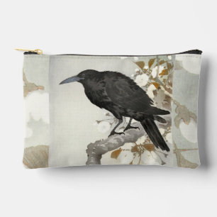 Krähe Rabe Koson Japanischer Vogel Crow Zubehörtasche