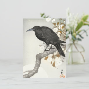 Krähe Rabe Koson Japanischer Vogel Krähe