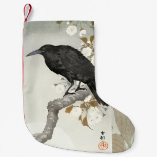 Krähe Rabe Koson Japanischer Vogel Krähe Kleiner Weihnachtsstrumpf