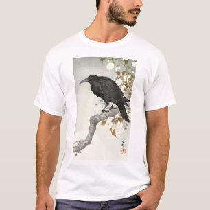 Krähe Rabe Koson Japanischer Vogel Krähe T-Shirt