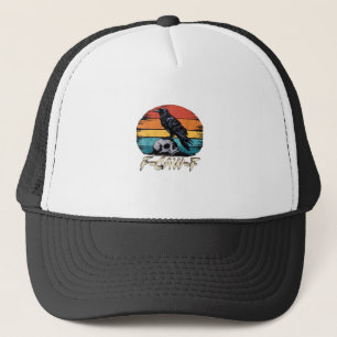 Krähe, Retro F-Caw-F Vogel Krähe Lustige Krähe Vog Truckerkappe