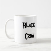 Krähe - schwarz kaffeetasse (Links)