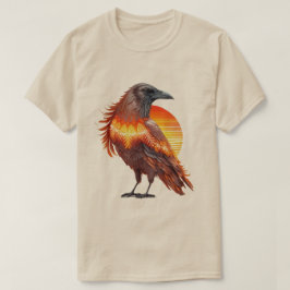 Krähe Sonne 01 T-Shirt