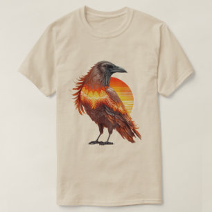 Krähe Sonne 01 T-Shirt
