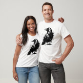 Krähe T-Shirt (Unisex)