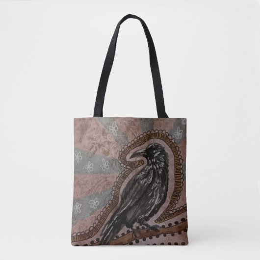 Krähe Tasche (Vorderseite)