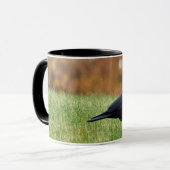 Krähe Tasse (Vorderseite Links)