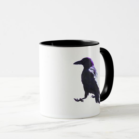Krähe Tasse (VorderseiteRechts)